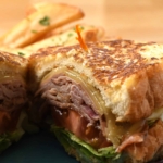 club sandwich closeup